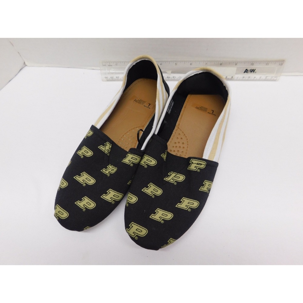 Womens Purdue Boilermakers Slip On Shoes Large